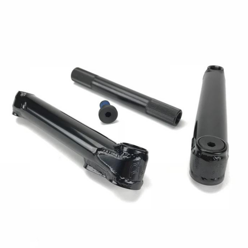 PALANCAS CRANKS CULT CREW 19MM BIDIRECCIONALES 165MM NEGRO