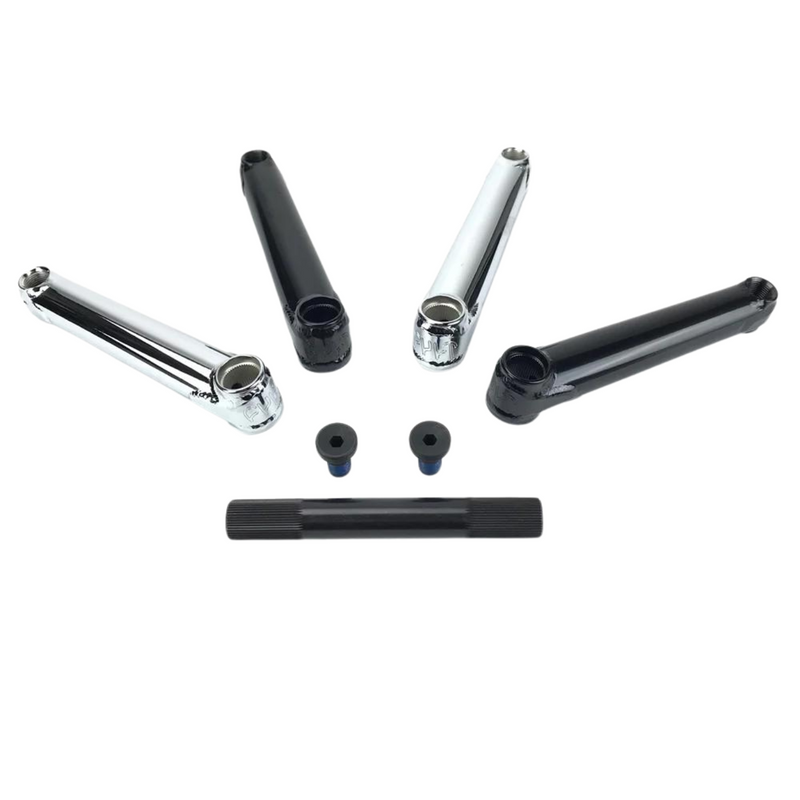 PALANCAS CRANKS CULT CREW 19MM BIDIRECCIONALES 160MM NEGRO