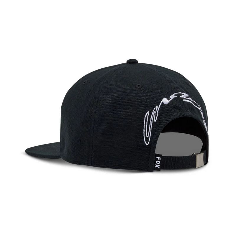 GORRA FOX SNAPBACK ENERGY NEGRO BORDADO