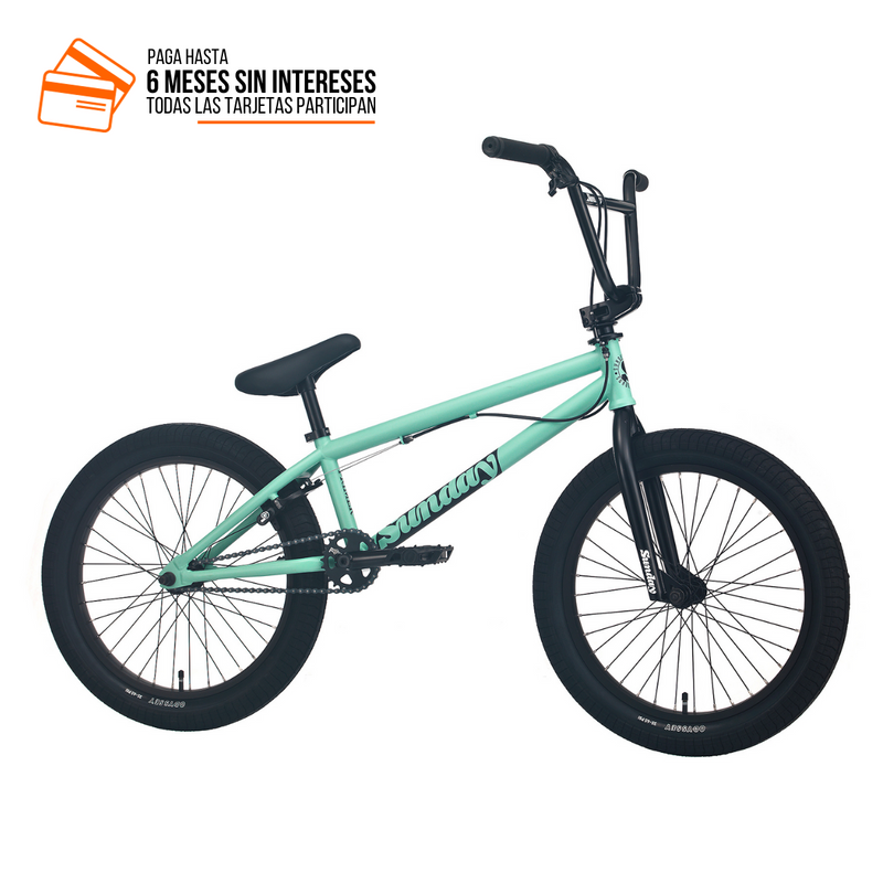 BICICLETA BMX SUNDAY PRIMER PARK 20.5" CASSETTE DERECHA MENTA MATE