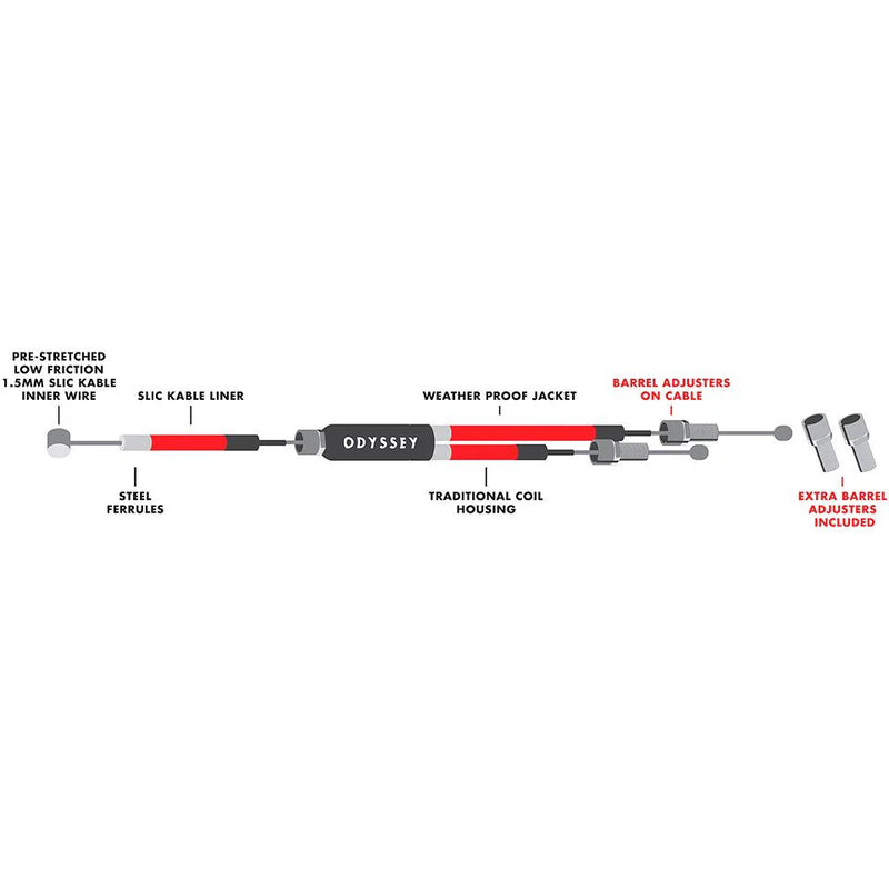 CABLE SUPERIOR GYRO G3 425MM NEGRO