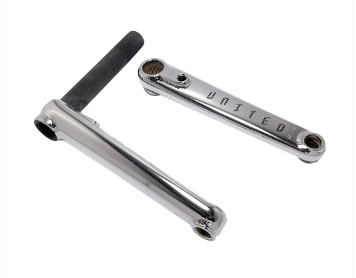 PALANCAS CRANKS UNITED SEVERANCE 165MM CROMADO