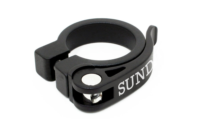 ABRAZADERA SUNDAY QUICK R. 28.6MM (PARA POSTE 25.4) NEGRO